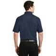 thumbnail image 2 of Port Authority K5200 Mens Silk Touch Interlock Performance Polo T-Shirt, Navy - Extra Small, 2 of 6
