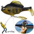 thumbnail image 3 of Señuelos Cuchillas Giratorias 10g/6cm Ojos 3D Accesorios Pesca Giratorios 360 ​​grados, 3 of 9
