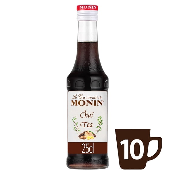 Monin Chai Tea Concentrate 25cl, Imported from Britain
