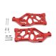 thumbnail image 1 of Ounissouiy Brazos oscilantes de Metal, brazo de suspensión inferior profesional resistente al desgaste, accesorios para coches de Control remoto, piezas de Kits de construcción modelo Rojo Ounissouiy FN011852-01, 1 of 6