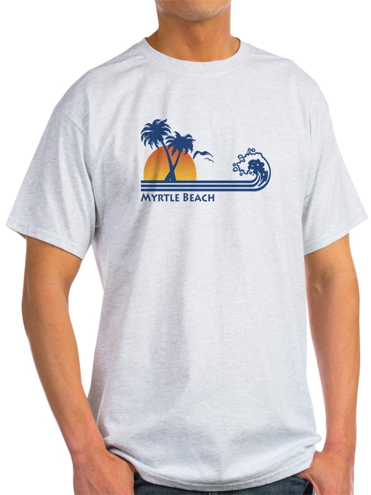 CafePress - Beach Scene T-Shirt Light T-Shirt - CP - Walmart.com