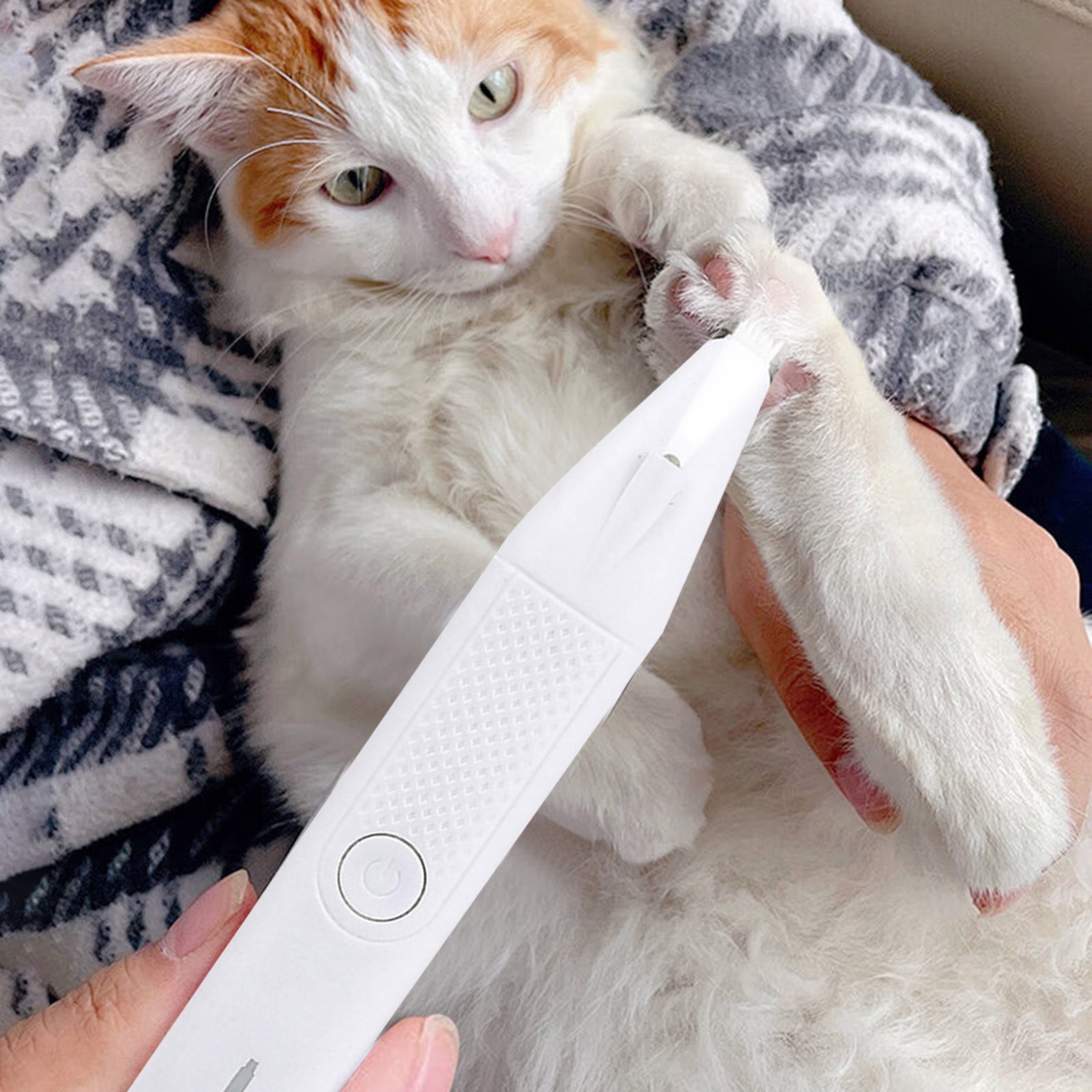 Tondeuse à Pattes Pour Chien Et Chat Activ Pet - Rechargeable USB, Silencieuse, Lumière LED, IPX7 | Pour Pattes, Visage, Oreilles