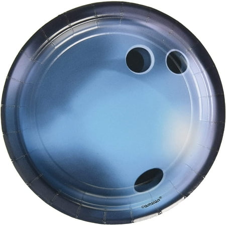 Bowling Sports Banquet Theme Kids Birthday Party 7" Paper Dessert Plates