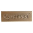thumbnail image 3 of Letreros de Reservada Soledad 10 piezas Acero inoxidable bronce, 3 of 9