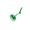 Green, variant on Eolstice Mini Wind Vane Windmill Ornament, Plastic Small Weather Wind Direction Indicator, Garden Pot Decor, Outdoor Garden Yard Lawn Decoration