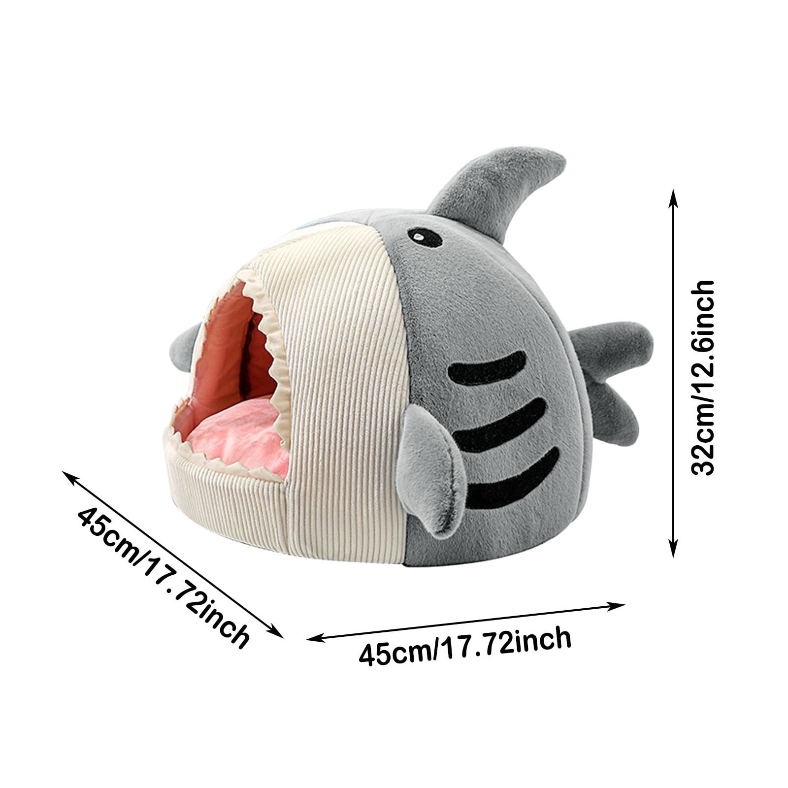 Cozy Winter Warm Soft Cat Bed Kennel Hideout for Small Feline Comfort and Security