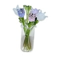 thumbnail image 2 of Ramo de flores de cristal con jarrón, figuras coleccionables para mujer para aniversario., 2 of 9