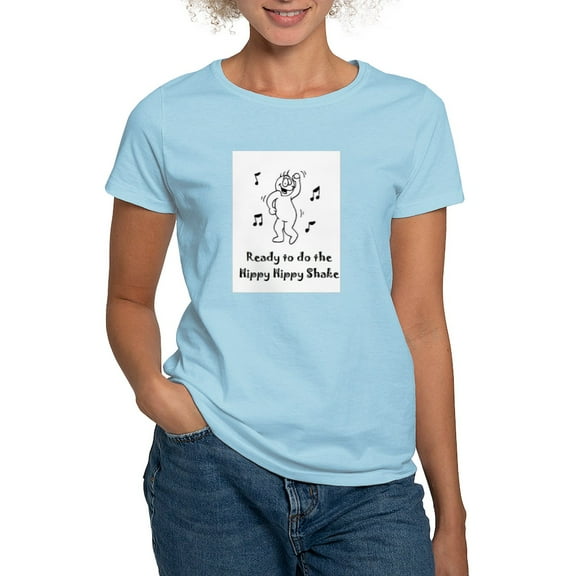 CafePress - Ready To Do The Hippy Hippy Shake T Shirt - Women's Classic T-Shirt