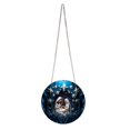 thumbnail image 2 of Fiudx Liquidación navideña Adornos navideños acrílicos redondos, adornos de bendición para bautizos, adornos de pared para fiestas, 2 of 6