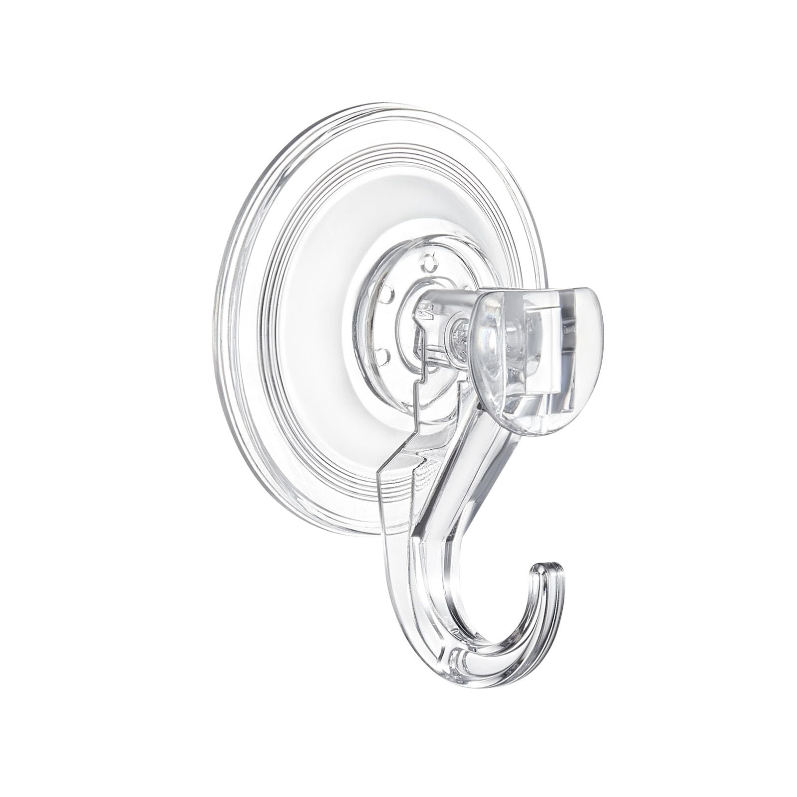 Suction Cup Hooks Upgraded Vacuum Technology 10LBS, No-Drill Reusable Removable, Heavy Duty Vacuum Hook for Bathroom Kitchen Glass Tile Smooth Surface