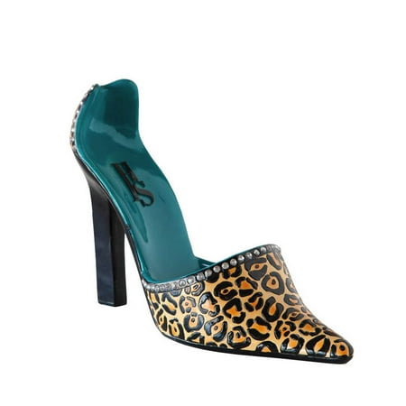 Cypress Home Leopard High Heel 1 Bottle Tabletop Wine Rack
