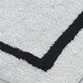 thumbnail image 3 of Modern Threads Geometric Black Cotton Rug Runner, 2' x 5', 3 of 4