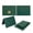 50 pcs green envelopes, variant on 50 Pack 4x6 Cream Envelopes with Card Thick Folded Cardstock and Gold Stickers for Greeting Cards, Wedding, Birthday, Invitations (white, 4x6, A6)