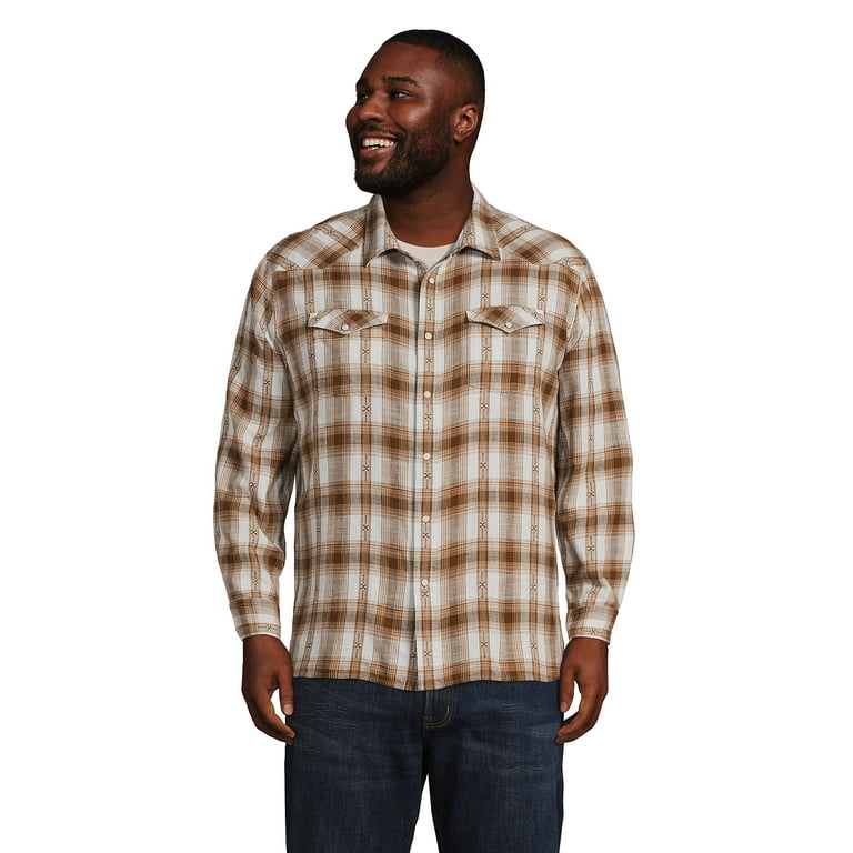 Mens big and store tall western shirts