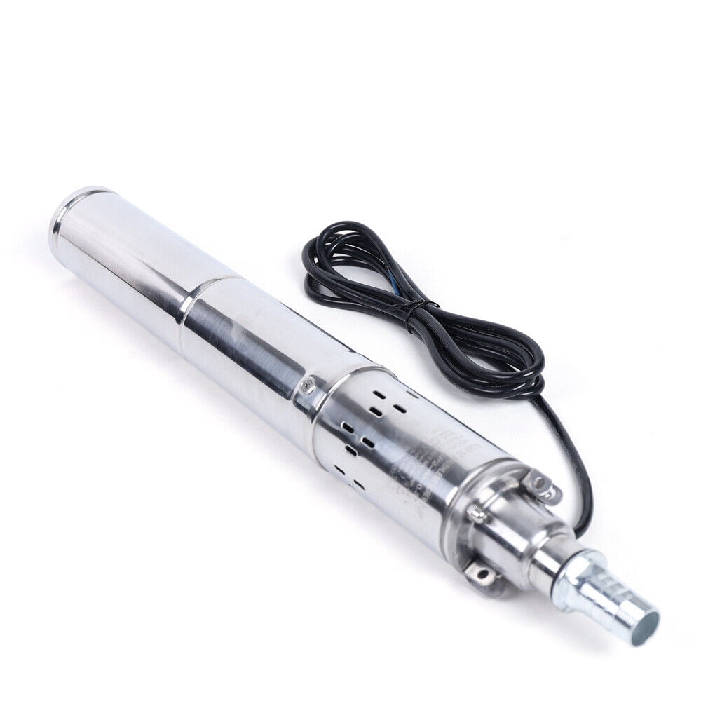 370W 24V Solar Water Pump Deep Well Solar Submersible Pump head 65m stainless