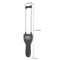 thumbnail image 2 of Digital LCD Grain Moisture Meter with Voice Prompt，GM650 Water Content Analyzer Tester for Wheat Corn Rice Peanut Soybean, 2 of 8
