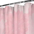 thumbnail image 3 of Pink Floral and Petal Pattern Shower Curtain 36"x72" ,Bathroom Decorative Shower Curtains Set with 12 Hooks,Modern Waterproof Washable Shower Curtain, 3 of 6