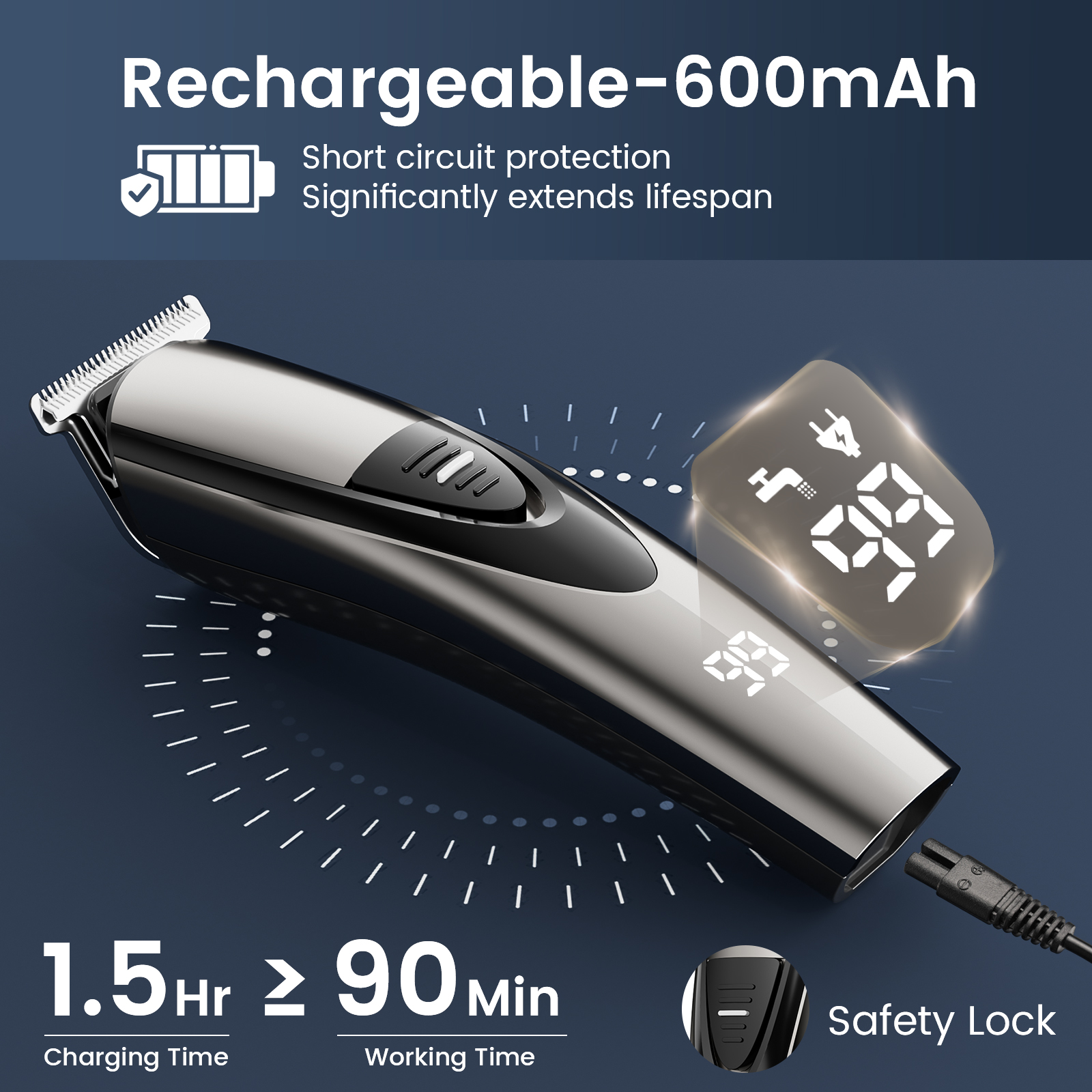 Nogroa 16-in-1 Cordless Hair Trimmer Kit photo 6