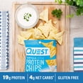 thumbnail image 2 of Quest Protein Chips Gluten Free Ranch Tortilla Chips 1.1 oz. 8 Bags/Pack (307-00242), 2 of 9