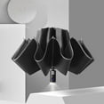 thumbnail image 1 of Vacemry Reverse Folding Umbrella Automatic Inverted Design With Reflective Strips, Windproof Rain Umbrella For Men Women, Compact Travel Umbrella For Car Office Commuting, Easy Open Close Umbrella, 1 of 2