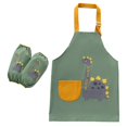 thumbnail image 2 of Kid Aprons Maid Bibs Kids Apron Paiting Apron Baking Bibs Cosplay Apron Cooking Smock, 2 of 3