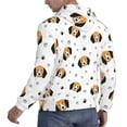 thumbnail image 3 of Hoodies for Men - Dog Puppy Paw Long Sleeve Comfrt Men'S Fashion Hoodies & Sweatshirts, Sweatshirts for Men Hoodies Pullover Clothing Clothes with Pouch, 3 of 7