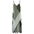 thumbnail image 6 of Vinatge Geometric Abstract Art Gray Black Green Sleeveless Dress Loose Women's Dress Dresses Luxury Evening Dresses, 6 of 9