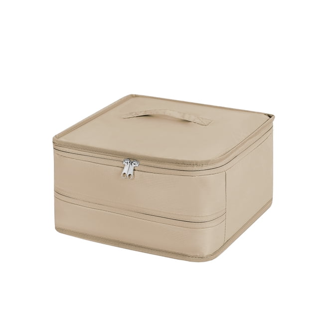 Organizadores de Armario Y Almacenamiento, Cubos de Embalaje Colgantes 30x30x64cm Organizador de Ropa de Compresión de Viaje, Estantes Portátiles de Armario con Material Perforado Transpirable para Eq
