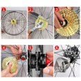 thumbnail image 3 of GLFILL Aluminum Alloy Bike Flywheel with Chain Tensioner for Single Speed Cycling 12T, 3 of 7