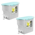 Walmart Deals Storage Containers,3.5L Beverage Dispenser With Faucet