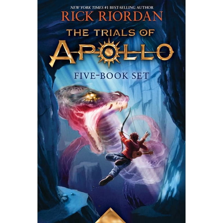Rick Riordan, Trials of Apollo 5-Book Boxed Set, with Poster