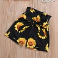 thumbnail image 4 of Baby Girls Clothes Crop Tops Sunflower Shorts Pants Outfits, 4 of 5