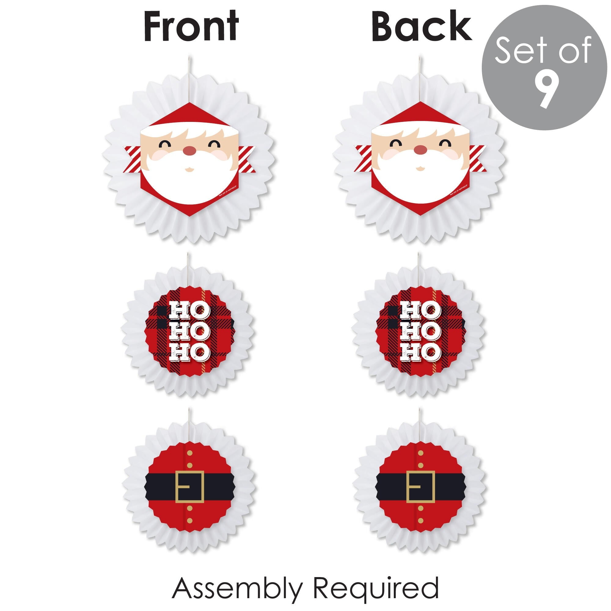 Big Dot of Happiness Jolly Santa Claus - Christmas Party Have or Have Not  Cards - Christmas Gift Exchange Game - Set of 24