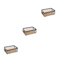 thumbnail image 1 of Naiovety Cesta de alambre, rejilla metálica, almacenamiento de cosméticos, multiusos con asas, marco organizador de cocina para baño, soporte Type2 NO2, 1 of 6