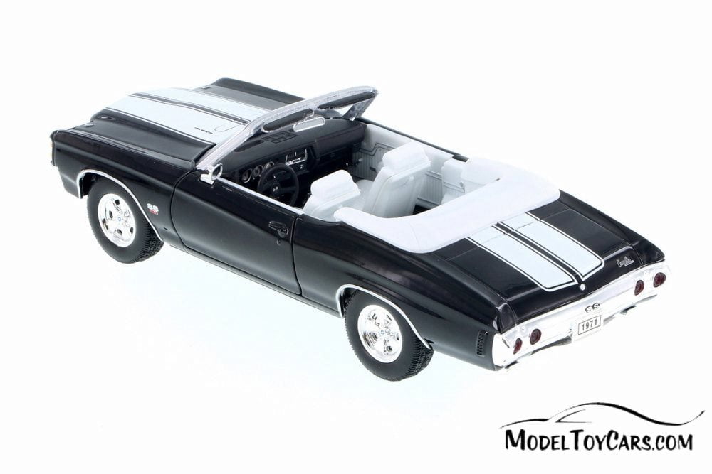 DIECAST CAR MODEL W/O BOX NEW! WELLY 1:24 SCALE 1971 CHEVY CHEVELLE SS 454 CONV 