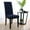 Dark Blue, variant on PiccoCasa 4Pcs Stretch Spandex Seat Slipcovers Plain Classic Chair Protectors, Dark Blue