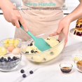 thumbnail image 5 of Kitchen Essential: Silicone Spatula Set, All-In-One Design For Effortless Mixing And Scraping, Flexible Edge For Precise Control, Ergonomic Non-Slip Handle For Secure Grip (600ºF, 5 of 5