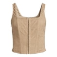 thumbnail image 5 of Self Esteem Juniors’ Lace Square Neck Corset Top, Sizes XS-XL, 5 of 5