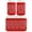 Red - Standard, variant on Fiftieth Birthday Gifts Making America Great Since 1976 2-Pack Ultra Slim Can Thermocoolers