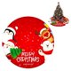 thumbnail image 1 of KAIYANG Falda para árbol de Navidad, faldas para árbol de Navidad de 90 cm, cubiertas para base de árbol, decoración para árbol de Navidad, decoraciones navideñas, 1 of 5