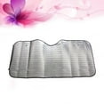 thumbnail image 5 of Front Windshield Car Single-sided Silver Window Foldable Sun Visor Sunshade Cover Accessories(Silver), 5 of 6