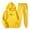 Yellow, variant on Jogger Sets for Women 2 Piece Baggy Fit Funny Heart Print Track Suits Soft Solid Color Sweatsuits Set with Pockets