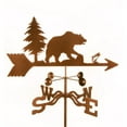 thumbnail image 1 of EZ Vane EZ1302-RF Bear Weathervane with Roof Mount, 1 of 1