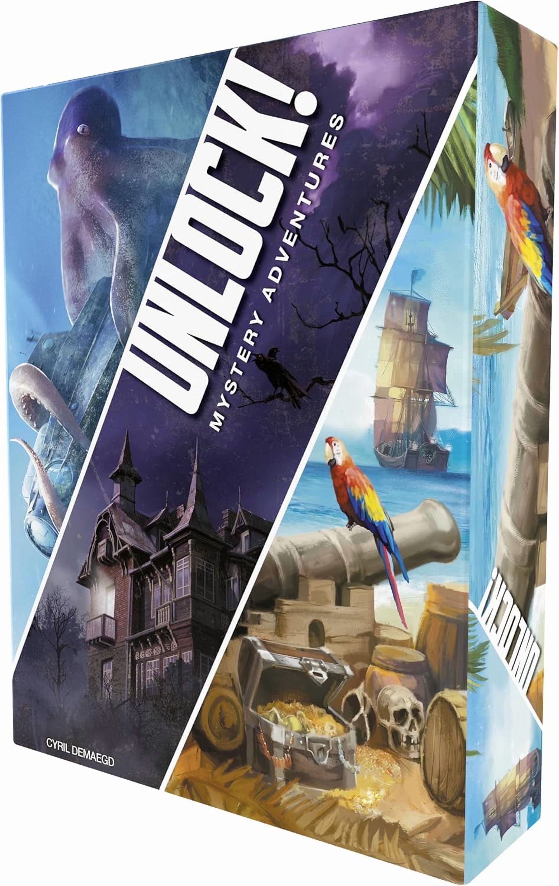 Unlock! Mystery Adventures Escape Room Card Game Space Cowboys