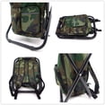 thumbnail image 6 of HTTMT- Foldable Outdoor Multi-Function Fishing Backpack Beach Chair Stool w/ Cooler Bag, 6 of 7