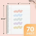 SUNEE Spiral Notebook 1 Subject Journal Notebooks College Ruled Paper 8 SUNEE Spiral Notebook 1 Subject Journal Notebooks College Ruled Paper 8