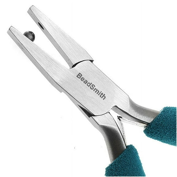 beadsmith 3mm dimple plier with view finder - pl153