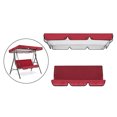 thumbnail image 3 of Waterproof Swing Canopy Awning Kit Outdoor Garden Swing Chair Cover Red, 3 of 9