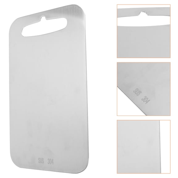 Nicehomfit Stainless Steel Cutting Board with Plated , -Resistant, Reversible Kitchen Chopping Block