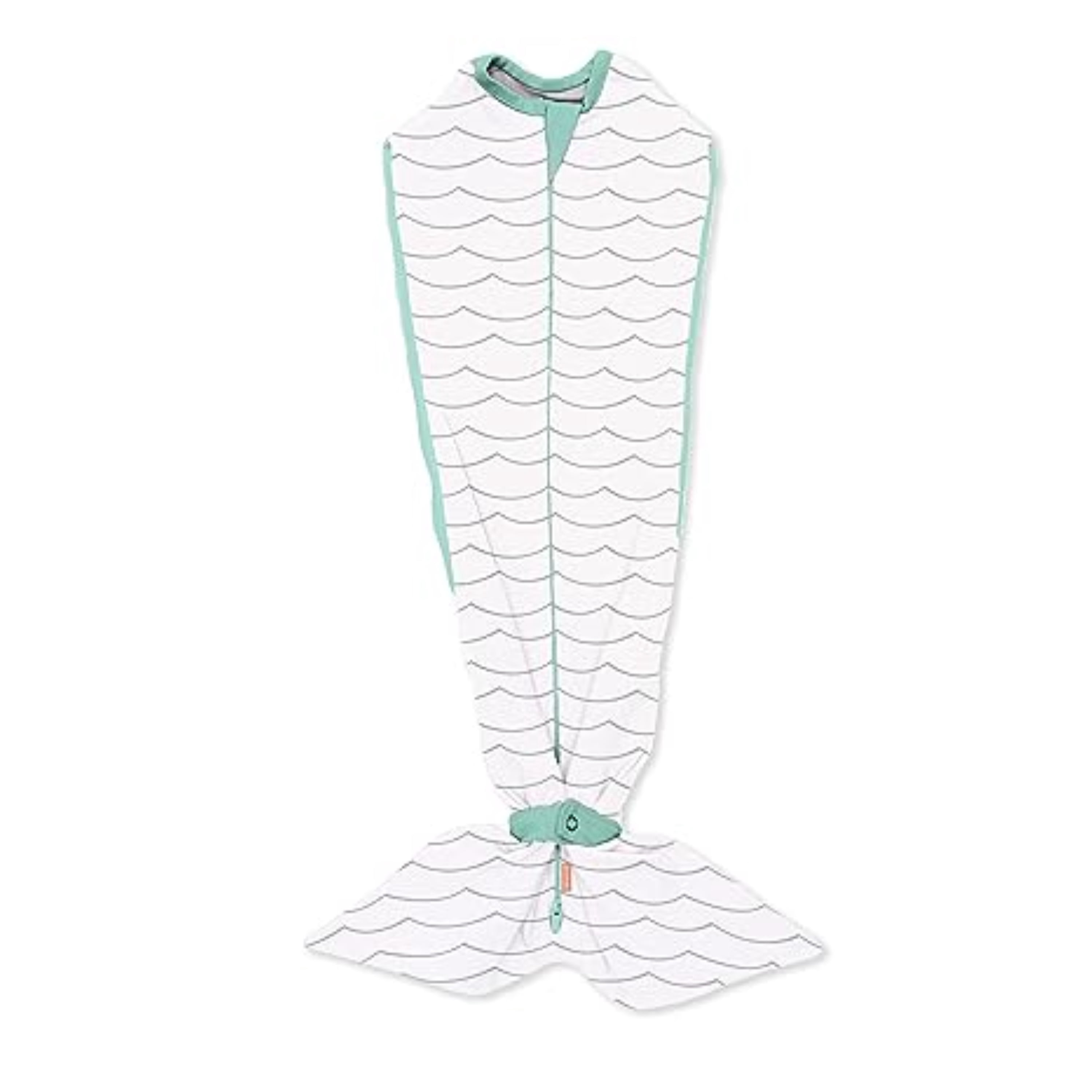 SwaddleMe by Ingenuity Room to Grow Pod - 0-6 Months, 1-Pack (Teal Waves)